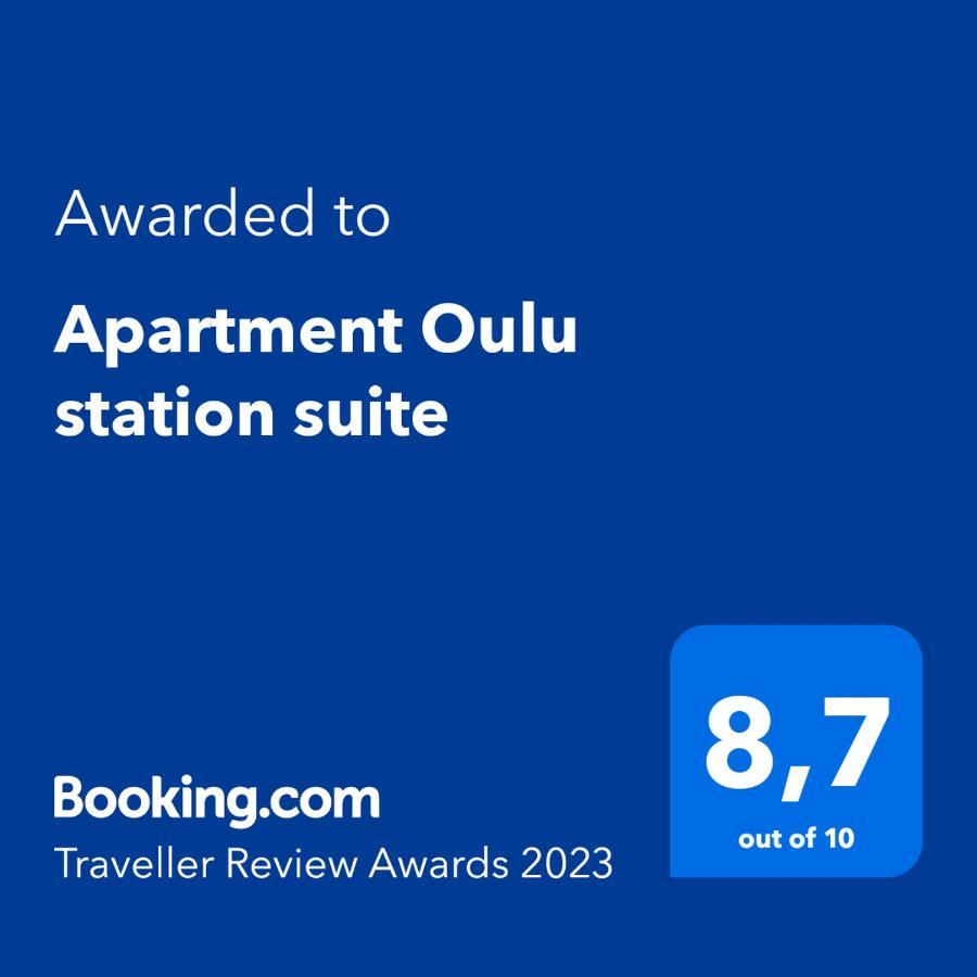 Apartment Oulu Station Suite Zewnętrze zdjęcie